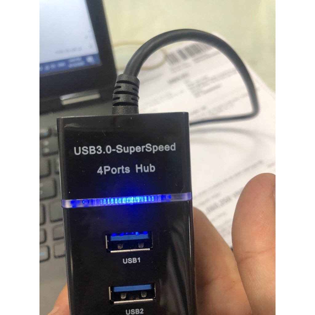 Bộ chia USB từ 1 thành 4 cổng USB tốc độ 3.0, Hàng chuẩn [HUB USB 3.0]