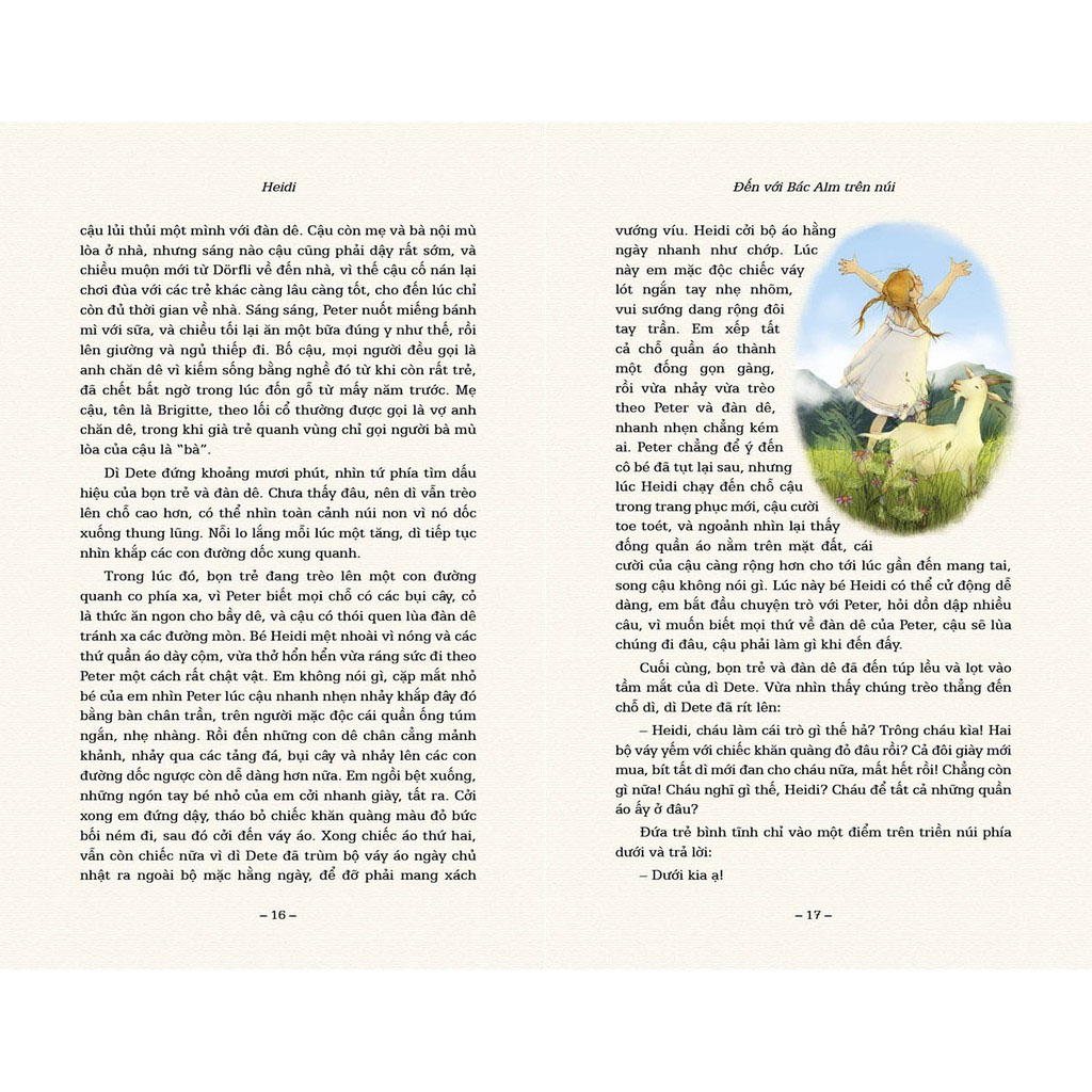 Sách Heidi - Bìa Cứng