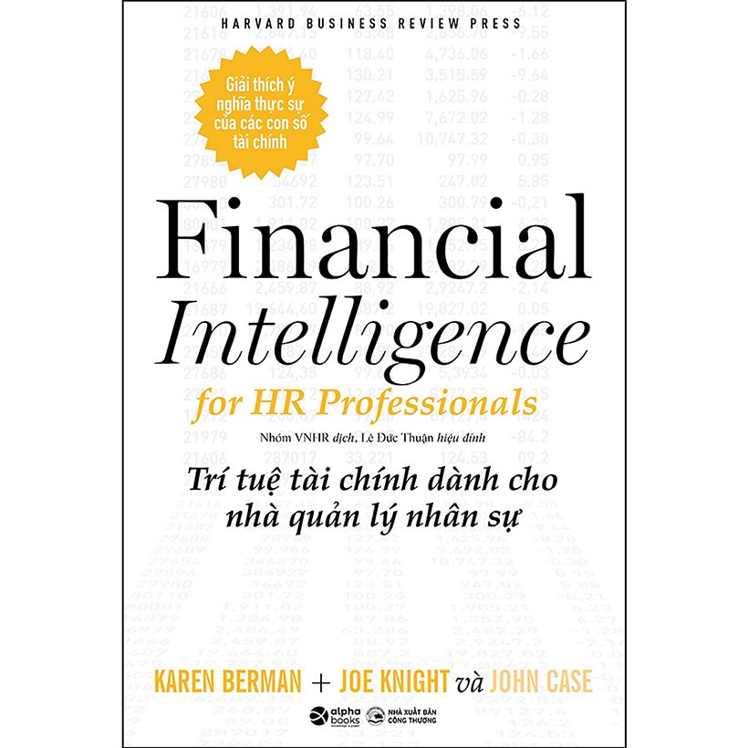 Sách - Trí Tuệ Tài Chính Dành Cho Nhà Quản Lý Nhân Sự - Financial Intelligence