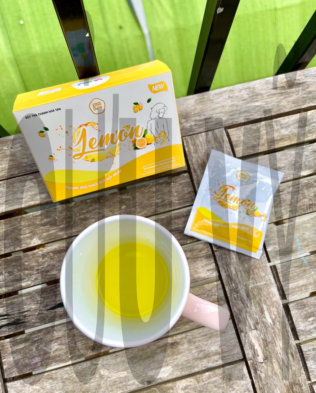 (KÈM QUÀ ) NƯỚC ÉP TRÁI CÂY VỊ CHANH EMO DETOX GIẢM CÂN THẢY MỠ