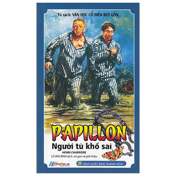 Fahasa - tủ sách văn học cổ điển rút gọn - papillon người tù khổ sai