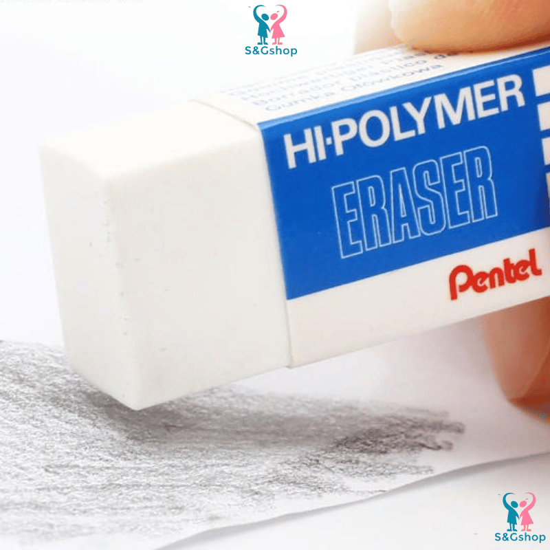 5 Cục tẩy bút chì Pentel siêu sạch