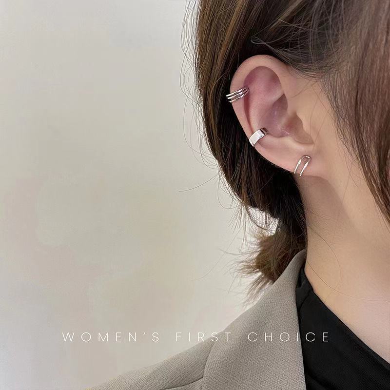 Set 3 khuyên Tai Không cần bấm lỗ