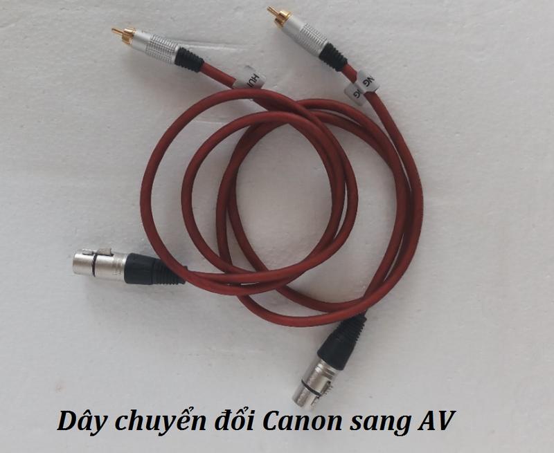 Combo 2 dây chuyển đổi Canon sang AV - CNAV
