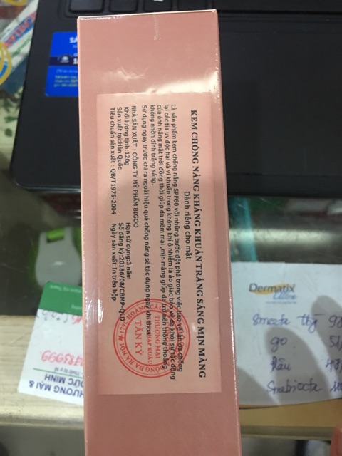Kem Chống Nắng Bigoo 2In1 80ml