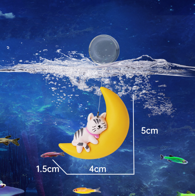 Mô hình thả nổi trang trí bể cá, hồ cá