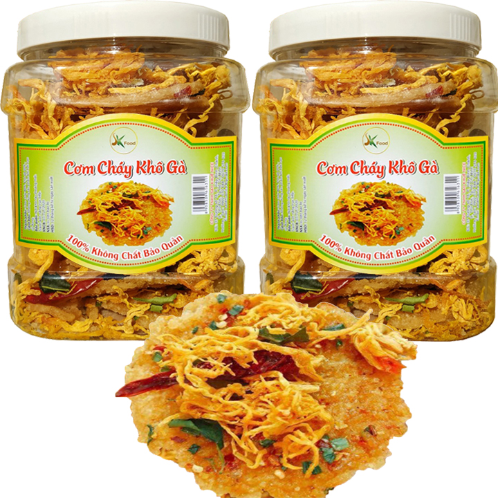 1kg cơm cháy lắc khô gà SK FOOD