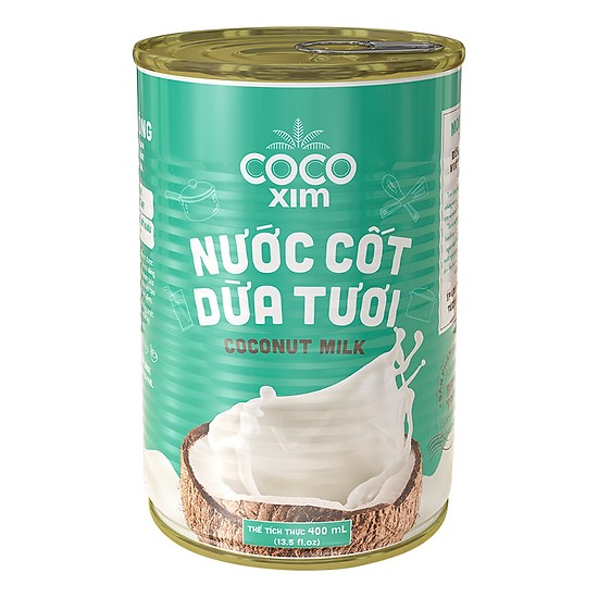 Nước cốt dừa tươi COCOXIM - hộp 400ml