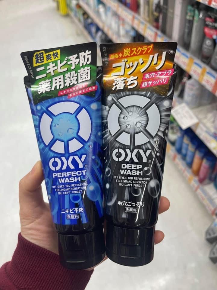 Sữa rửa mặt Oxy cho nam Nhật Bản 130g