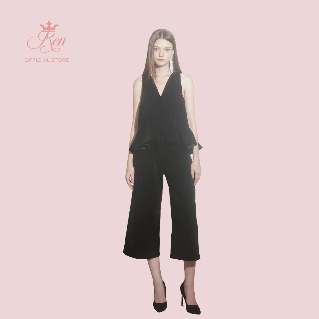 RENBYTEE- Quần Nhung lửng