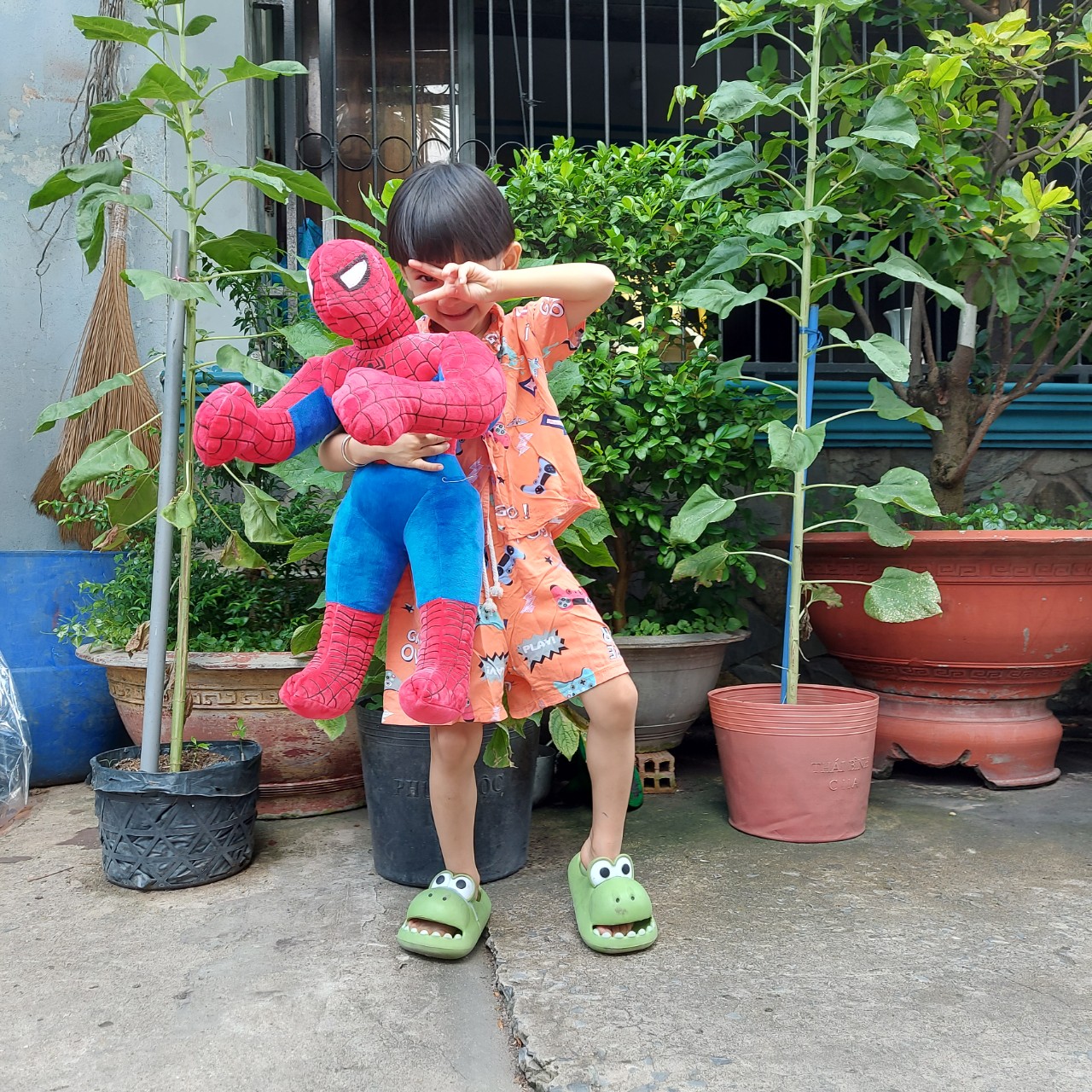 [HCM]SIÊU NHÂN NHỆN NHỒI BÔNG 46CM-75CM
