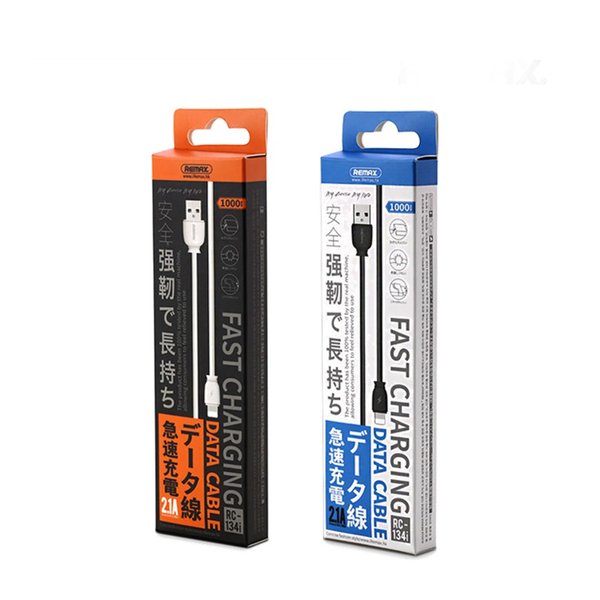 Cáp Sạc  2.1A DÀI 1 Remax RC-134a TypeC - Dài 1M