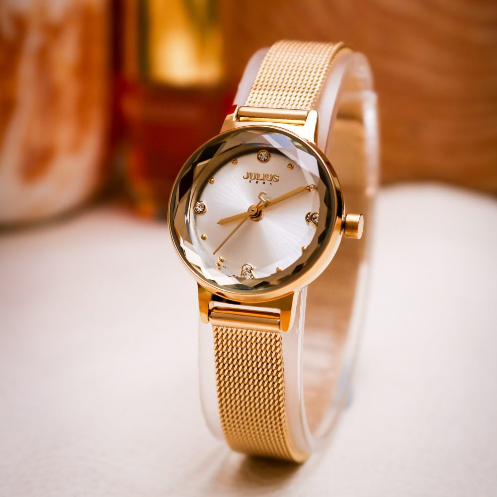 Đồng hồ nữ Julius JA-917 dây thép