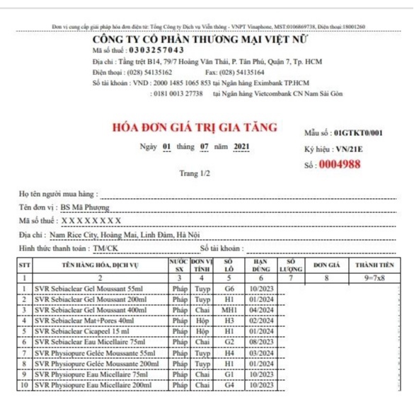 Tẩy trang da dầu mụn SVR Sebiaclear Eau Micellaire