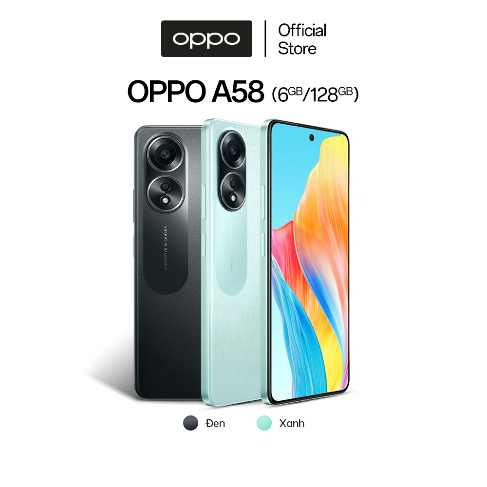 Điện Thoại OPPO A58 (6GB/128GB) - Hàng Chính Hãng
