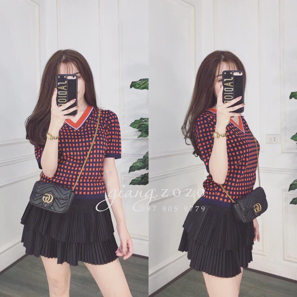 CHÂN VÁY XÒE 2 TẦNG DẬP LY HOT HIT