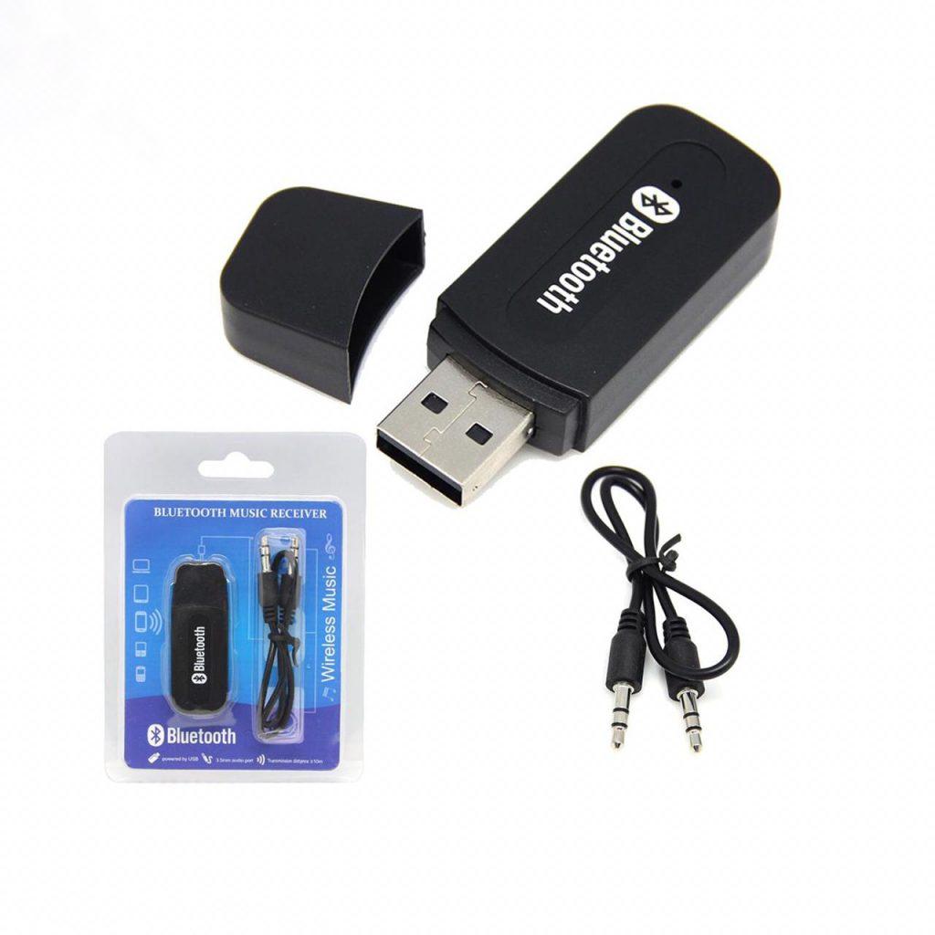 Bộ usb thu bluetooth bt- 163 4 trong 1 cho dàn amly ra loa