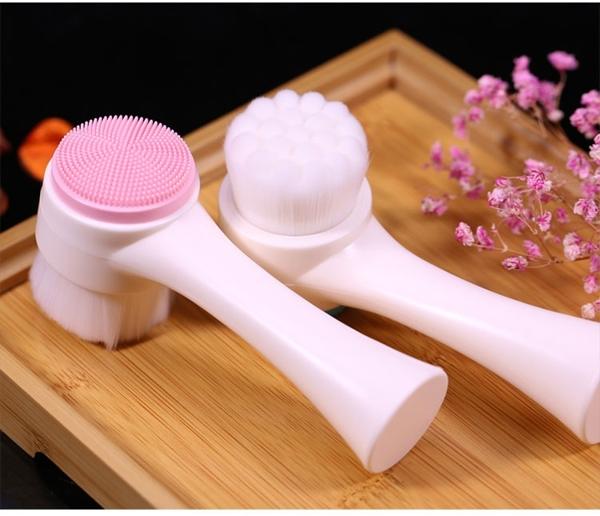 [HCM]Dụng cụ cọ rửa mặt 2 đầu cầm tay