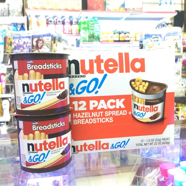 BÁNH CHẤM SỐT NUTELLA