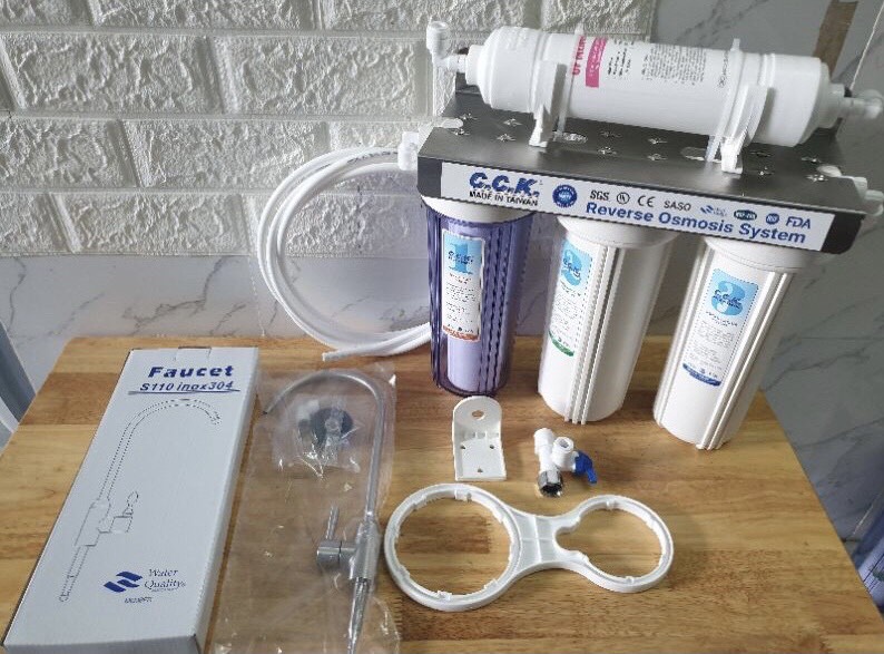 Lõi Lọc (Màng Lọc) UF Membrane Hàn Quốc (Có tặng kèm 2 cút nối 6-10)