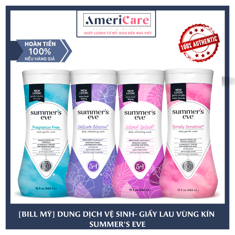 Dung Dịch Vệ Sinh Summer’s Eve Cleansing Wash - Mẫu Mới Nhất