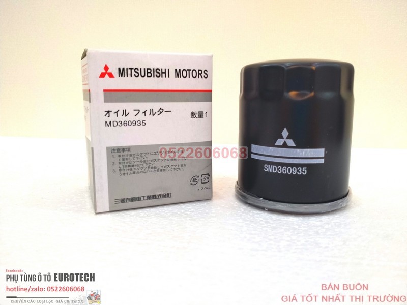 (Sỉ lẻ) Lọc nhớt Mitsubishi Xpander Mirage Attrage Outlander 2015 tới nay (mã MD360935)