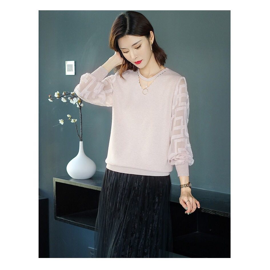 [HCM]Áo kiểu nữ len cao cấp Sang Trọng - AL99889