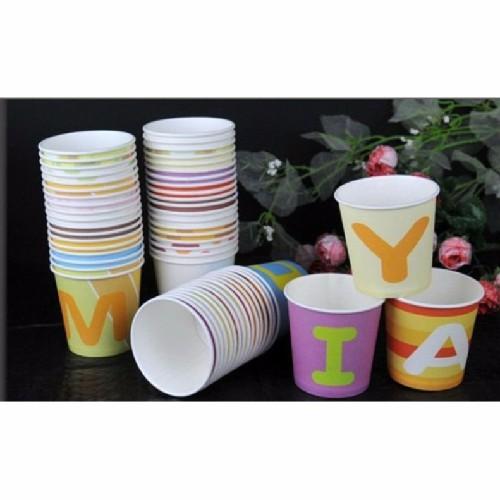 set 5 cốc giấy hoạt hình SIÊU XINH