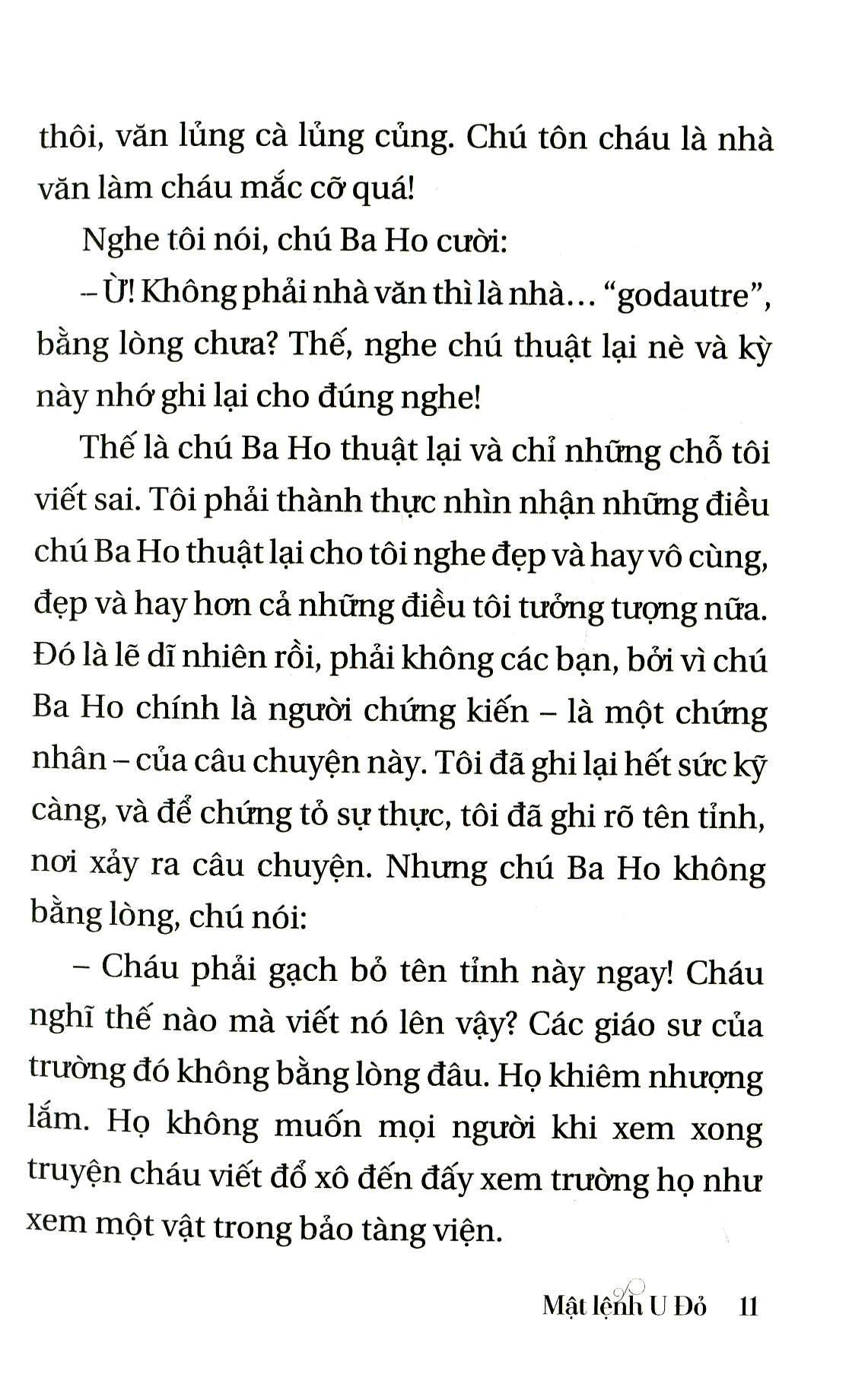 Tủ Sách Tuổi Hoa - Mật Lệnh U-Đỏ