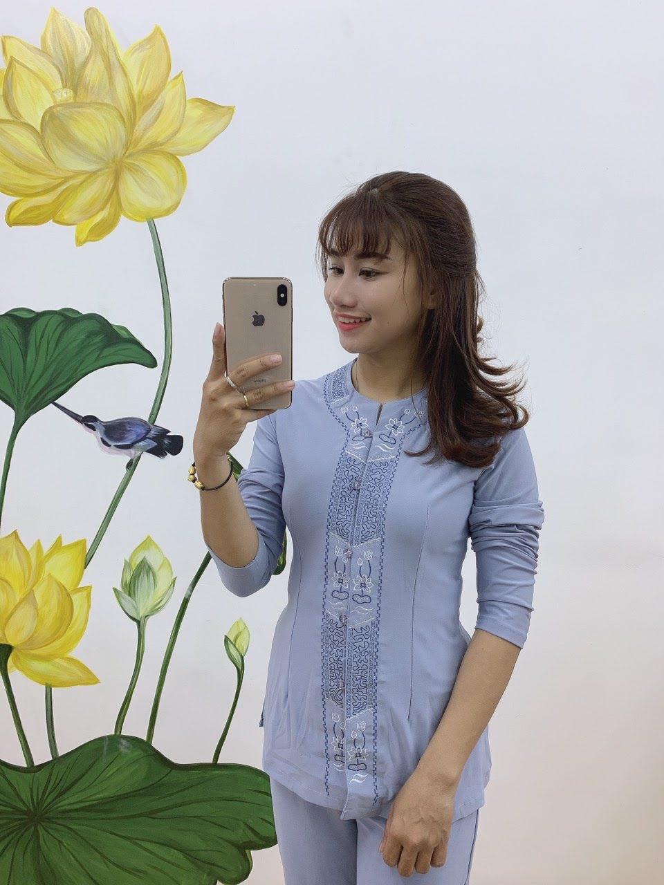 ĐỒ LAM ĐI CHÙA - MẪU THUN KHÓA