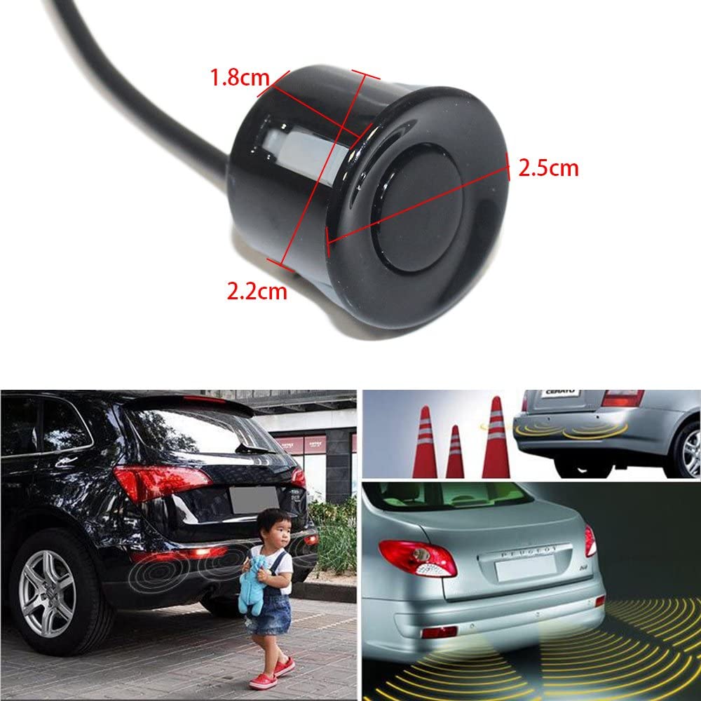 Mắt cảm biến lùi dùng cho bộ cảm biến lùi cảnh báo va chạm 4 mắt cho xe ô tô