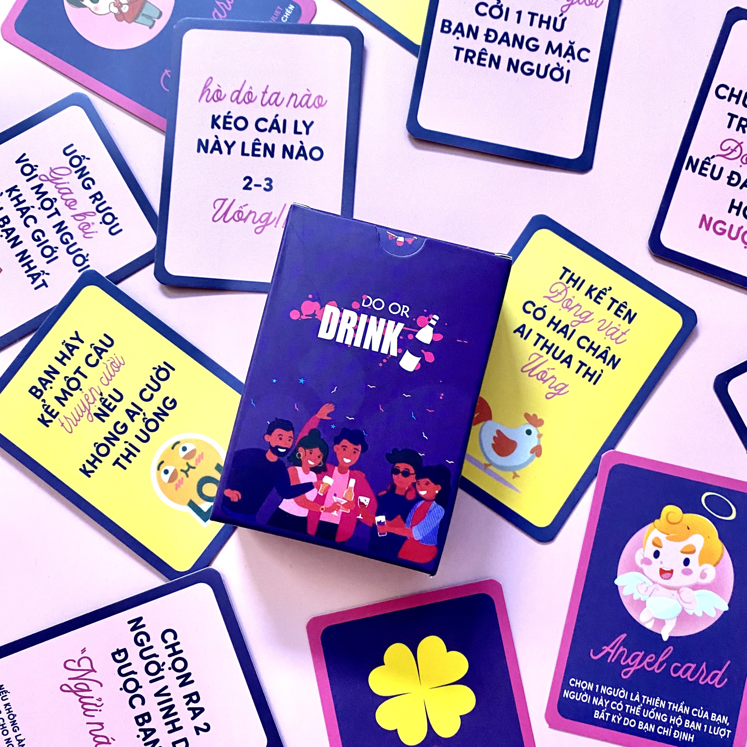 Bộ bài drinking game do or drink cho bạn bè board game vui vẻ cho buổi đi chơi họp lớp