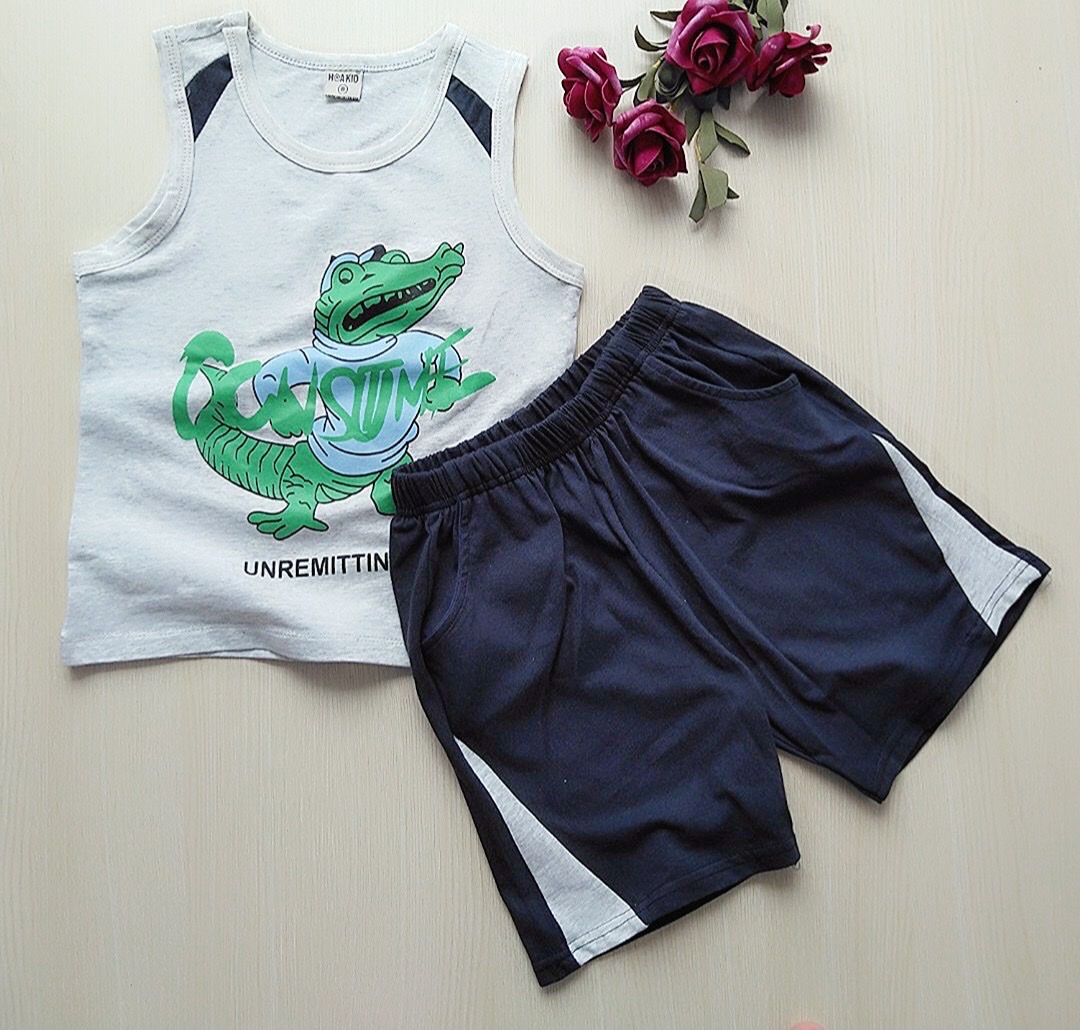 Đồ bộ bé trai size đại từ 17kg - 27kg