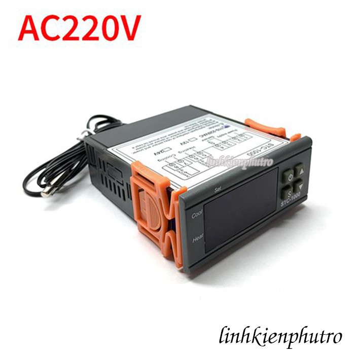 Bộ điều khiển nhiệt độ đóng ngắt relay stc-1000