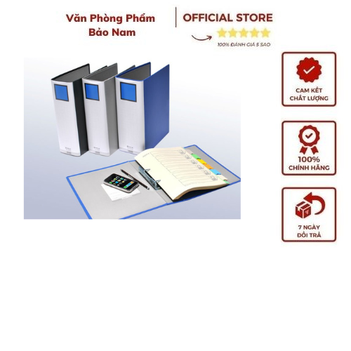 File còng kingjim 3cm 1473gsv 2 còng ống - đựng được 300 tờ giấy a4