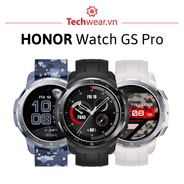 Đồng hồ thông minh Honor Watch GS Pro | Phiên bản quốc tế  mới100% | Full Tiêng Việt | Bảo Hành 12 Tháng