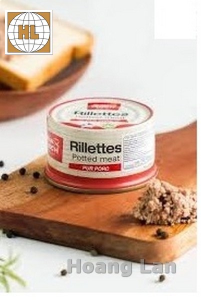 Pate thịt sợi Rilletes Jean Floch 125g - Pháp