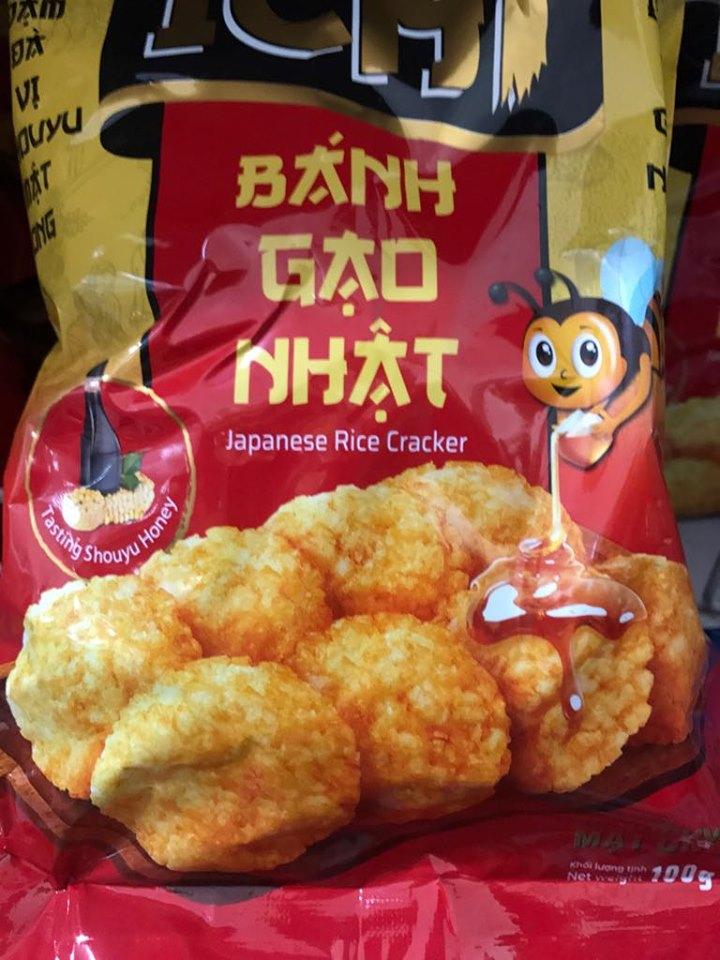 Bánh gạo Nhật Ichi vị mật ong 100g