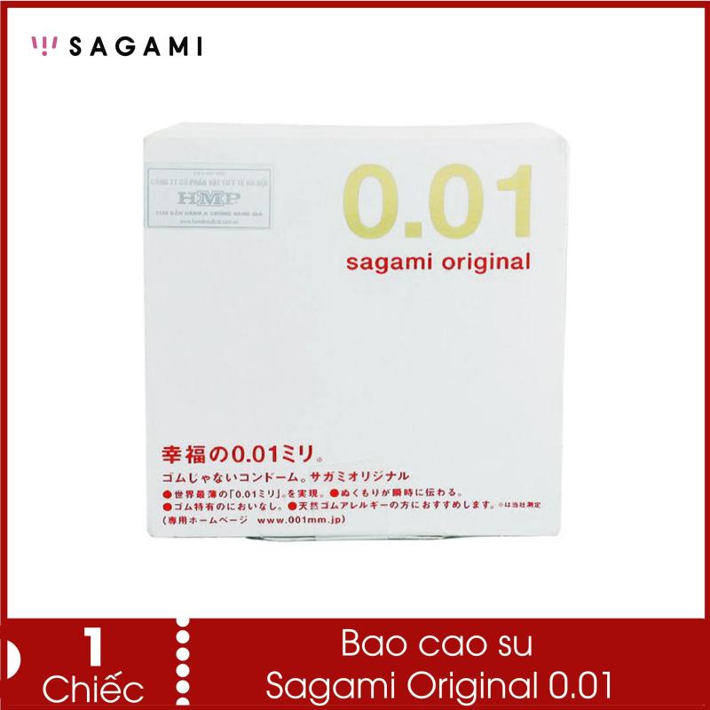 Bao cao su siêu mỏng Sagami origimal 0.01 - Nhập khẩu Nhật Bản cao cấp