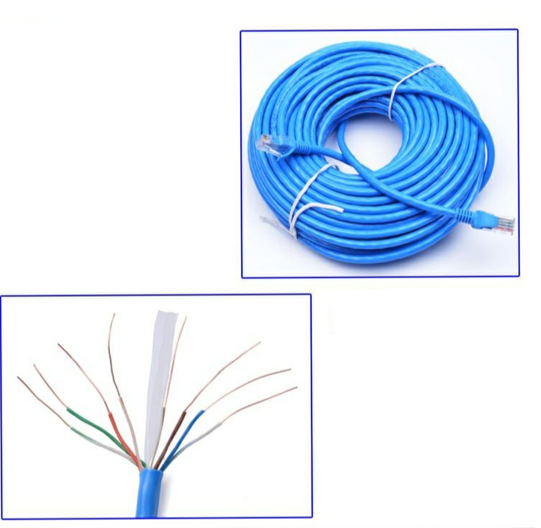 Cáp mạng CAT 6E bấm sẵn 2 đầu dài từ 2M đến 30M