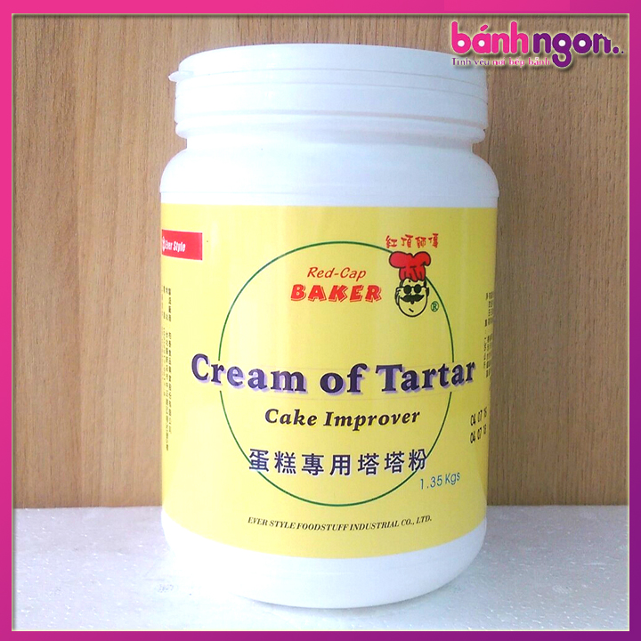 🍩🍩🍩1.35KG Bột Cream of Tartar (Bột ổn định lòng trắng trứng)🍩🍩🍩