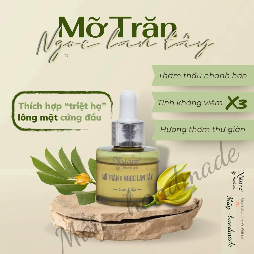 MỠ TRĂN NGỌC LAN TÂY N store by Thanh Nhi ( CHÍNH HÃNG) mỡ trăn triệt lông cho da nhạy cảm