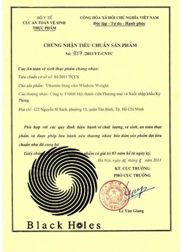 Vitamin tăng cân Wisdom Weight