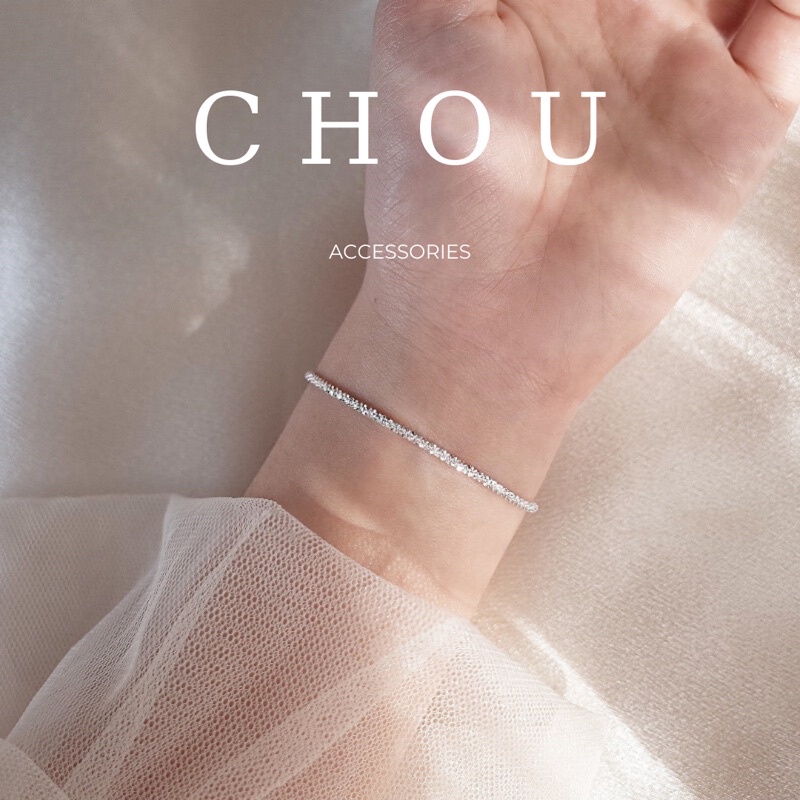 Lắc Tay Trơn Basic Lấp Lánh | CHOU ACCESSORIES |