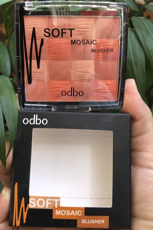 Má hồng Odbo Soft Mosaic Blushe