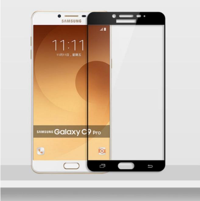 Mặt kính thay thế Samsung C9 pro màu vàng
