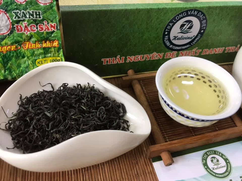 Trà Xanh Long Vân Đặc Biệt Cao Cấp Hộp 200gr