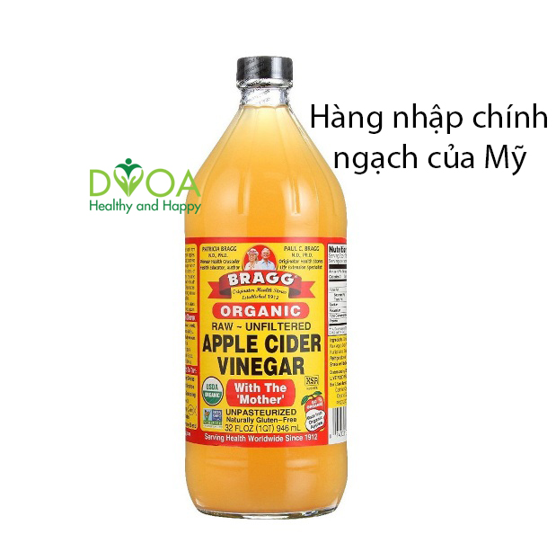 Giấm Táo Hữu Cơ Bragg