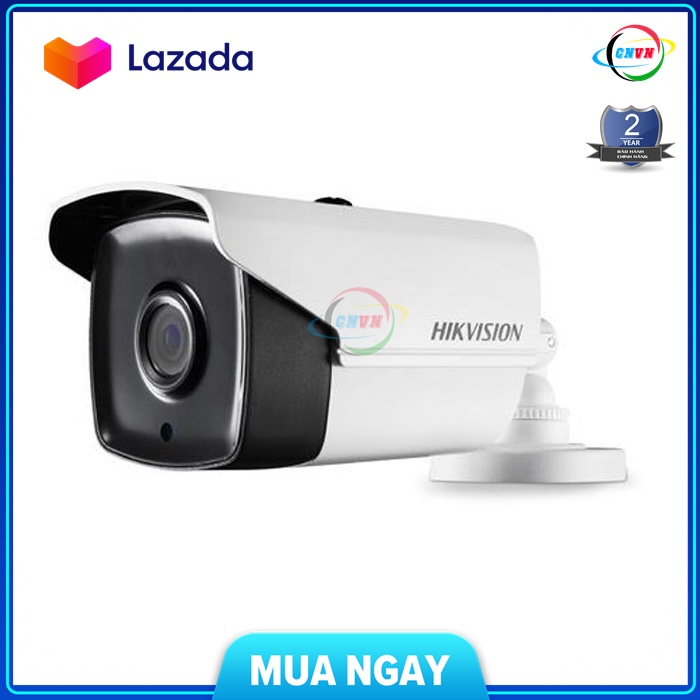 [HCM] Camera HD-TVI Hikvision DS-2CE16D0T-IT5 (2MP) - Công Nghệ Việt Nam