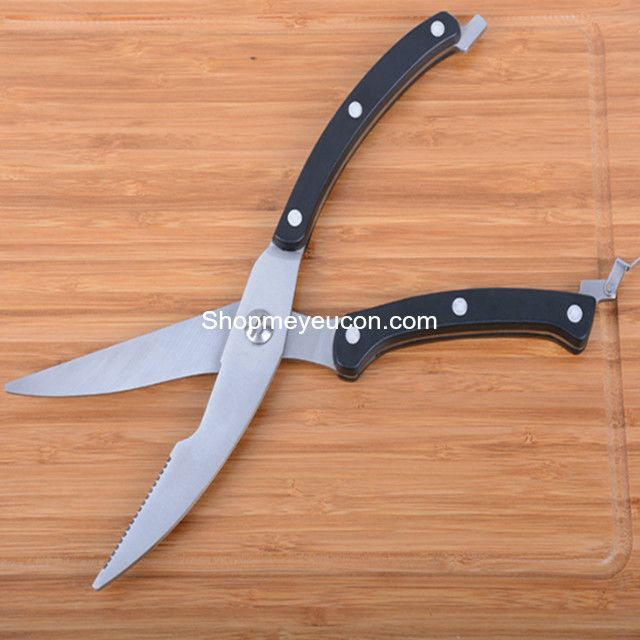 Kéo cắt gà vịt cán sừng -k003
